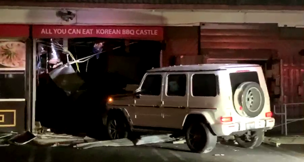 SUV Careens Into Korean Restaurant In Larchmont 