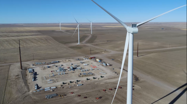 Cheyenne Ridge Wind Farm 6 (from Xcel vid) 