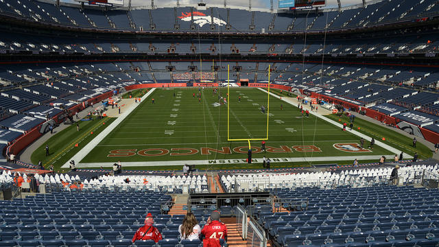 Empower Field at Mile High Stadium, section 542, home of Denver