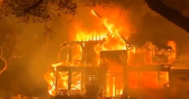 California wildfires kill 3 people, force thousands to evacuate - CBS News