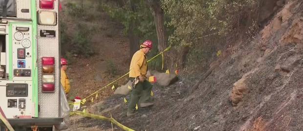 Forward Progress Stopped On Martindale Fire In Santa Clarita Valley Canyons 