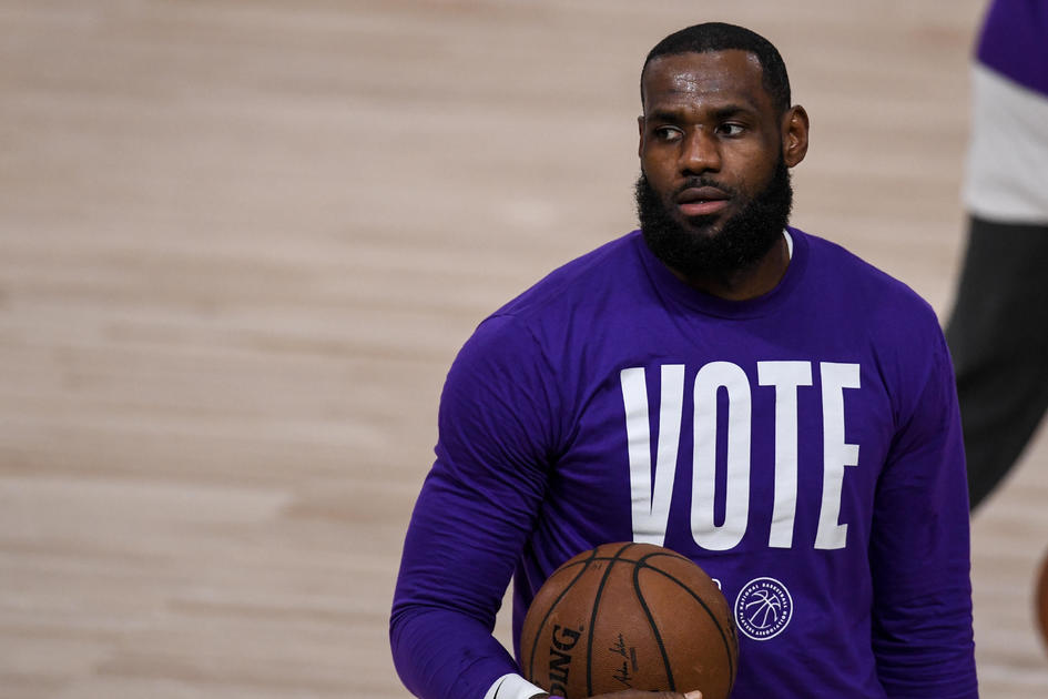 LeBron James and Dodgers Team Up to Create Polling Site