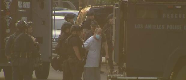 Man Surrenders After Barricading Himself In Northridge Home With His Elderly Father 