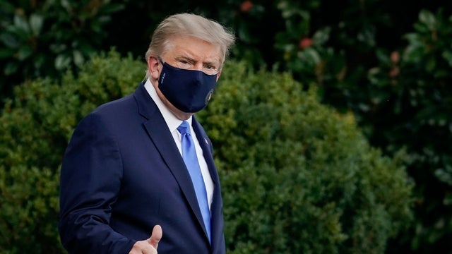 President Trump Departs White House For New Jersey 