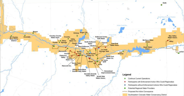 SE Colo Water Pipeline map (u.s. bureau of reclamation) 