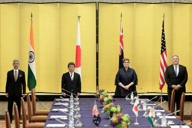 Representatives of Japan, Australia, India and U.S. meet in Tokyo 