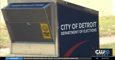 23 New Polling Centers, 7 Drop Boxes Open In Detroit CBS Detroit