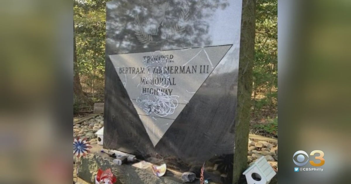 Memorial To Fallen New Jersey State Trooper Vandalized In Cape May ...