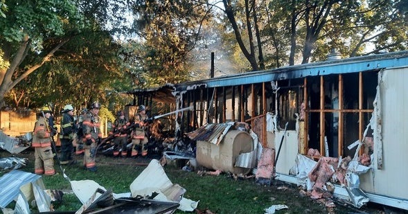 Dog Credited With Saving Harford County Woman's Life In House Fire