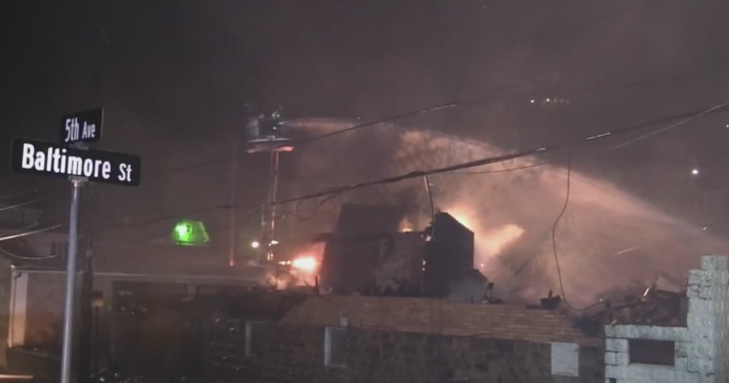 Multiple Fire Crews Battle House Fire In Brownsville CBS Pittsburgh