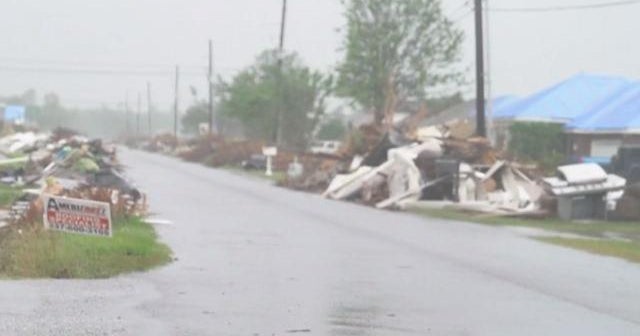 Delta downgraded to tropical storm as it batters Louisiana CBS News