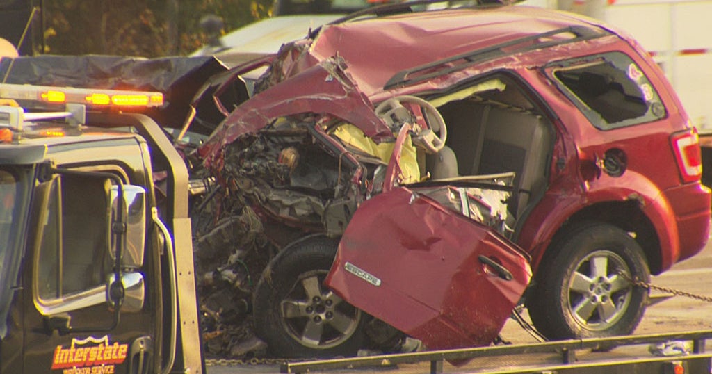 Wrong-Way Crash On I-93 Leaves 1 Dead In Milton - CBS Boston