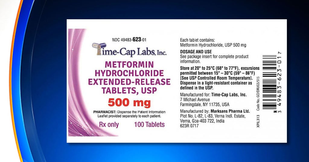 Metformin 500mg tab leg