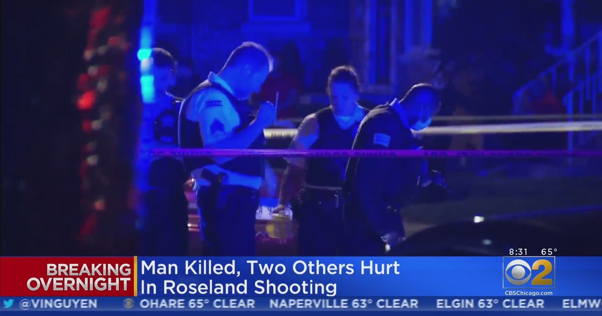 Man Killed, Two Others Hurt In Roseland Shooting CBS Chicago
