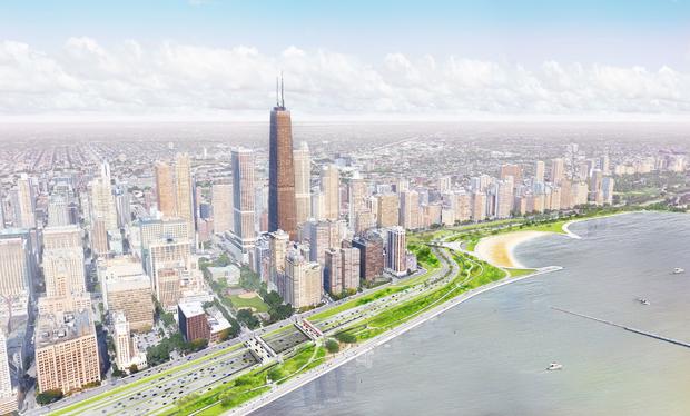 Chicago Avenue Looking North CTT_TA Rendering 