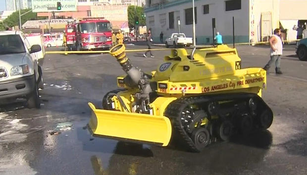 lafd firefighting robot 
