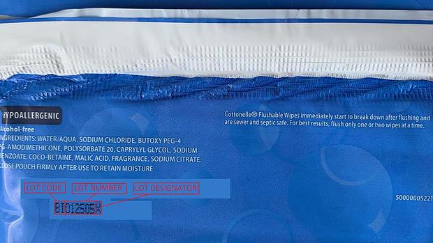 Cottonelle wipes recall 
