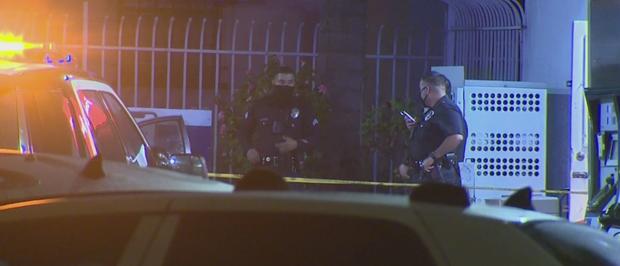 Armed Man Shot, Killed By LAPD Officers Outside South LA Gas Station 