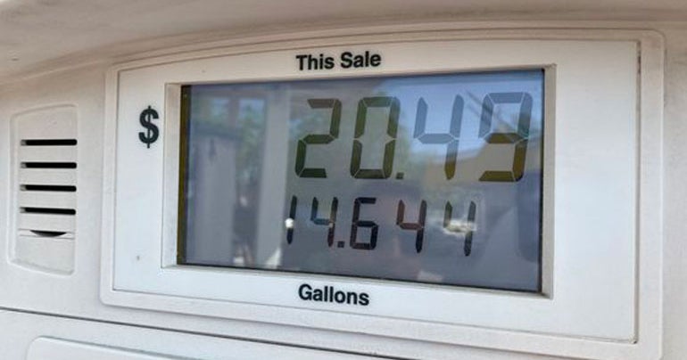 AAA Texas Gas Price Average Still Below 2 After 216 Days CBS Texas