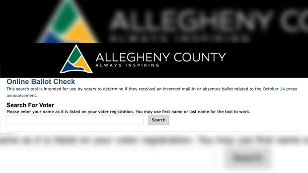 Allegheny County Ballot Tool Search 