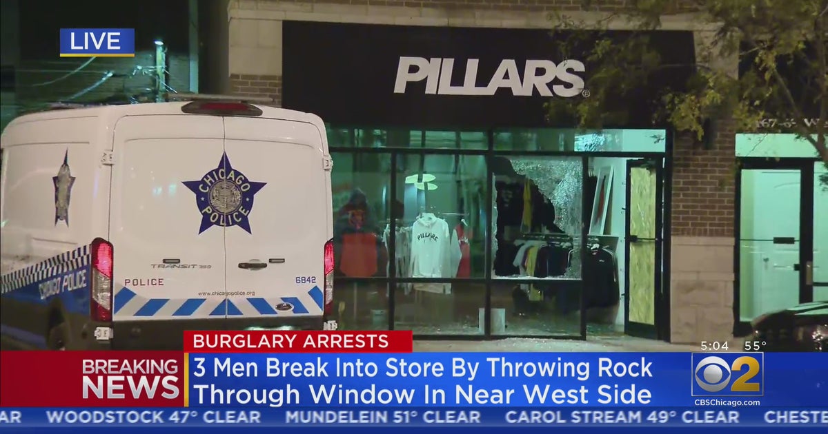 3 Men In Custody After Breaking Into Pillars Store On Near West Side