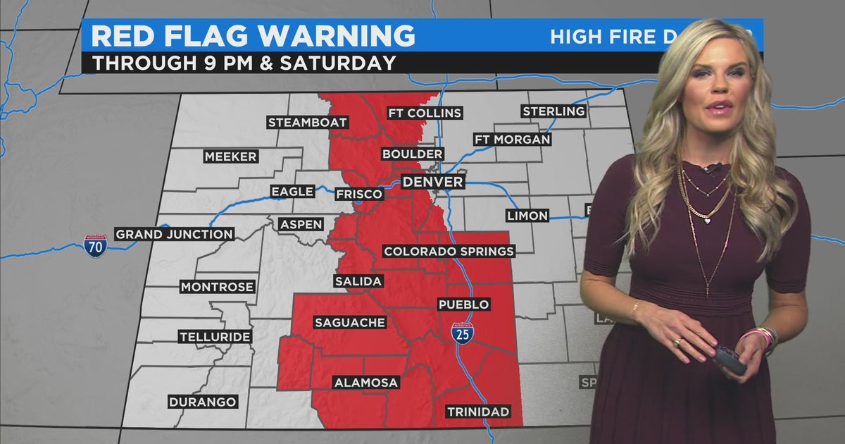 Denver Weather: High Fire Danger Continues With Gusty Wind - CBS Colorado