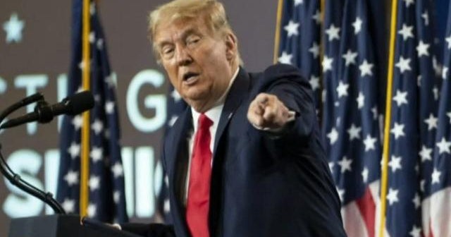 Trump and Joe Biden campaign in key battleground states Friday - CBS News
