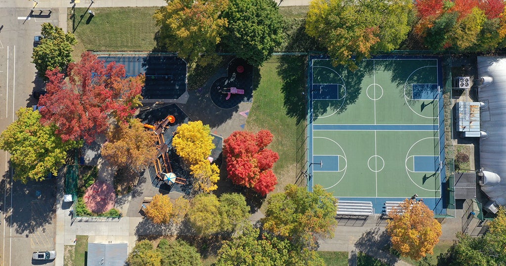 Pittsburgh's Mellon Park Gets New Basketball Court Playing Surfaces
