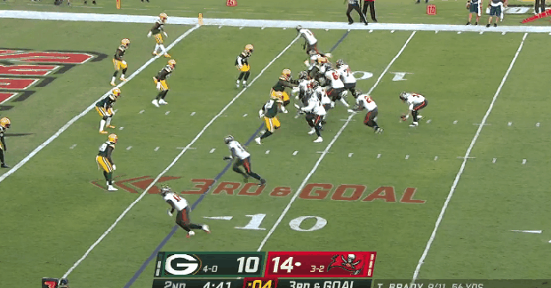 Tom Brady to Tyler Johnson 