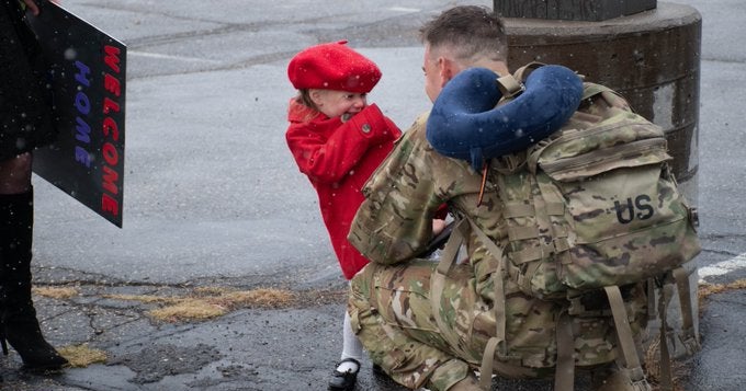 Minnesota National Guard Nearly 700 Soldiers Return Home After A Year