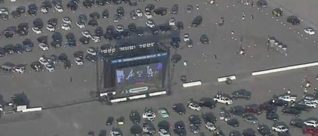 Dodgers To Host World Series Drive-In Viewing Party At Dodger Stadium 