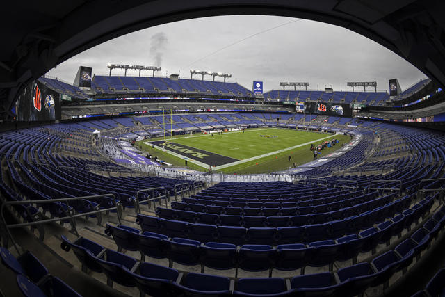 Ravens fans will be required to masks indoors at M&T Bank Stadium