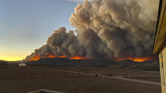 East Troublesome Fire in Colorado 