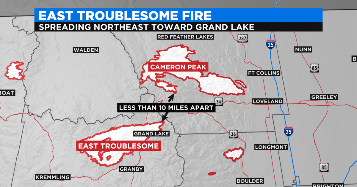 Two Of Colorado's Major Wildfires -- East Troublesome Fire And