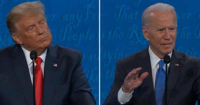 Trump and Biden debate health care plans and preexisting conditions ...