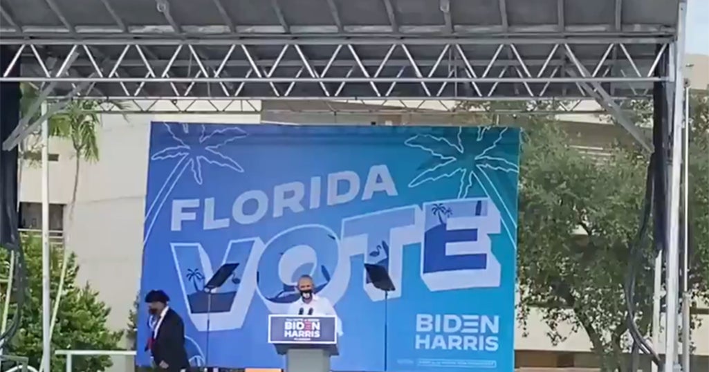 Former President Barack Obama Holds Drive-In Rally For Joe Biden In ...