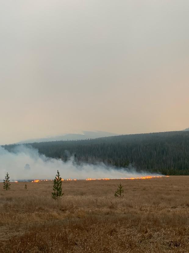 Fire In RMNP 2 (Kawuneechee near Coyote TH, from RMNP) 