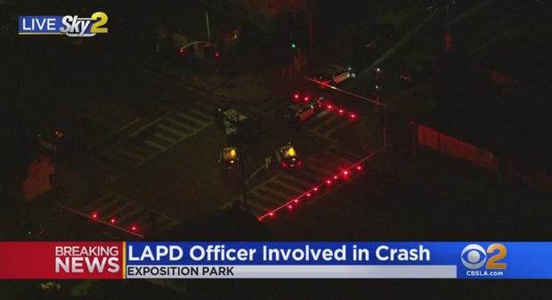 Officer-Involved Crash South LA 