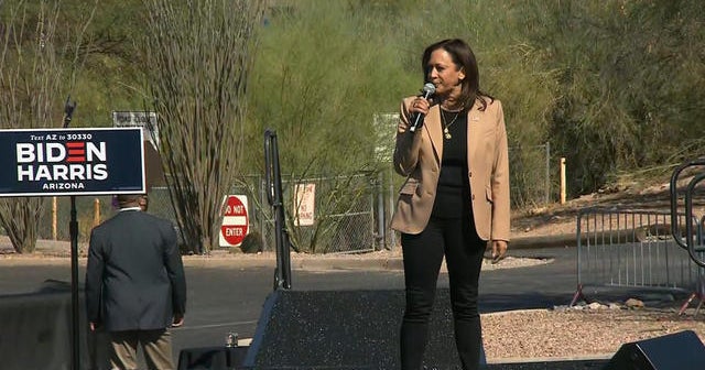 Trump and Biden campaigns make final push in Arizona - CBS News