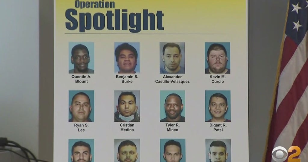 12 Arrested In New Jersey Child Predator Sting - CBS New York