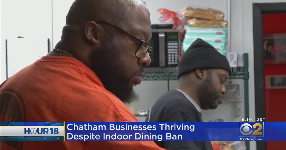Chatham Businesses Thriving Despite Indoor Dining Ban - CBS Chicago