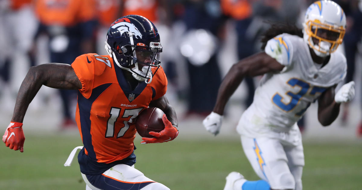 Justin Simmons of the Denver Broncos celebrates an interception with  News Photo - Getty Images