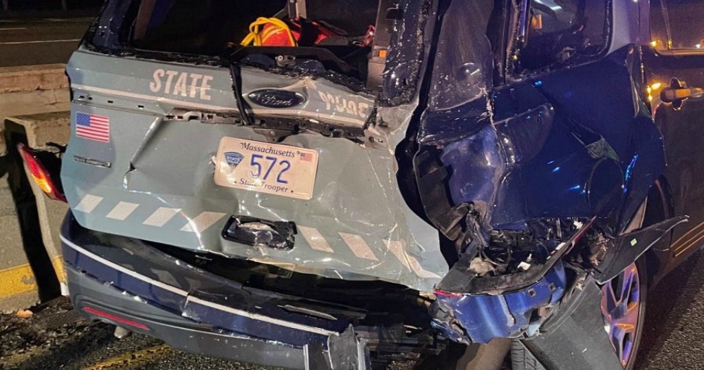 Suspected Drunk Driver Crashes Into State Police Cruiser, Injures ...