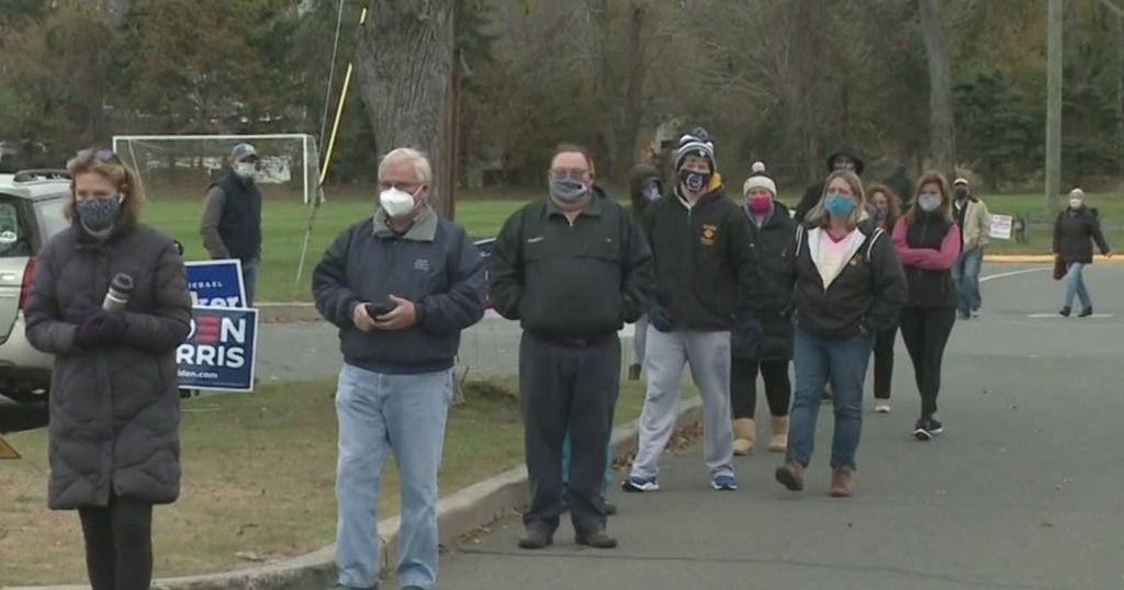 Election 2020: Connecticut Expecting Record Turnout Of Voters - CBS New