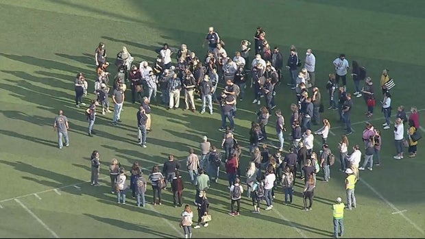 Highland Park High School students evacuated 