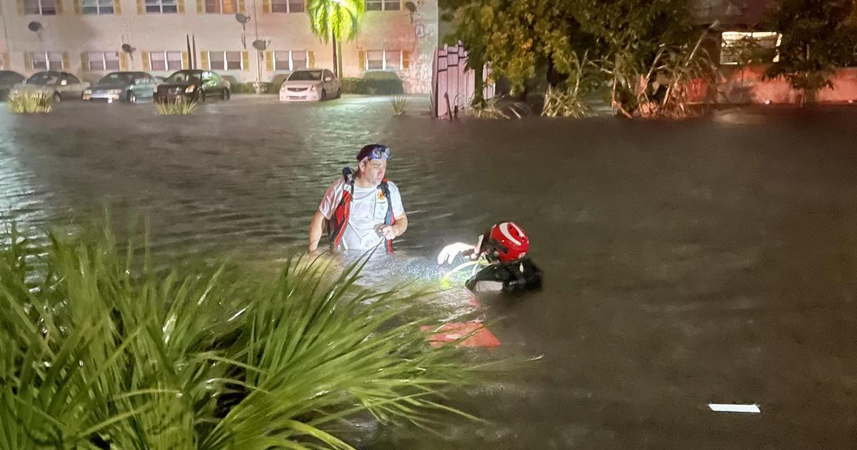 Man Rescued After Driving Into Canal In Lauderhill Amid Significant