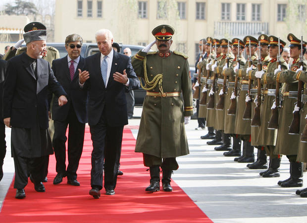 U.S. Vice President Joe Biden Makes Surprise Visit To Afghanistan 