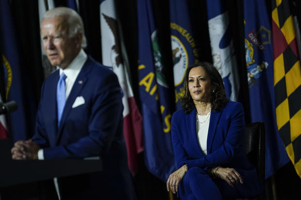 Joe Biden and Running Mate Kamala Harris Deliver Remarks In Delaware 