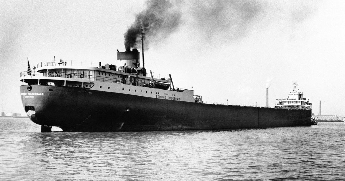 Memorial held on 47th anniversary of Edmund Fitzgerald shipwreck CBS