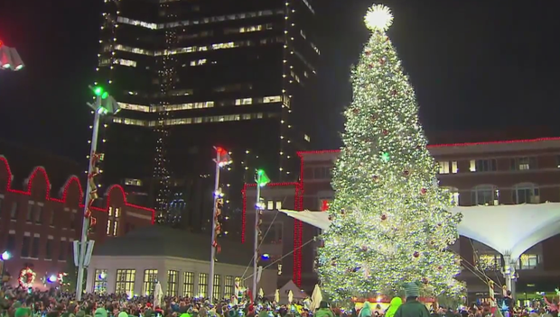Sundance Square Christmas tree
